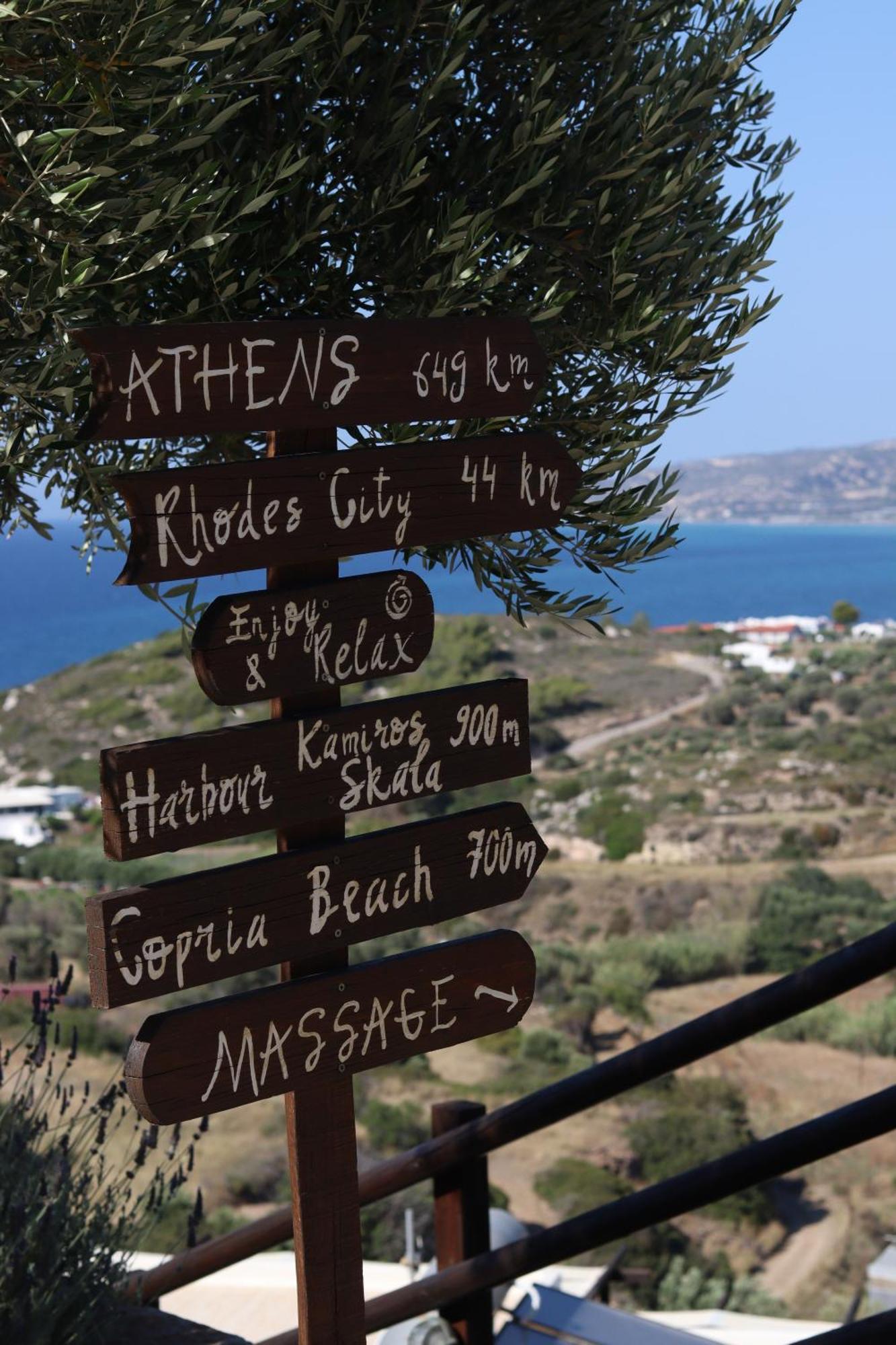 Auberge Kalopetri Kamiros Dış mekan fotoğraf